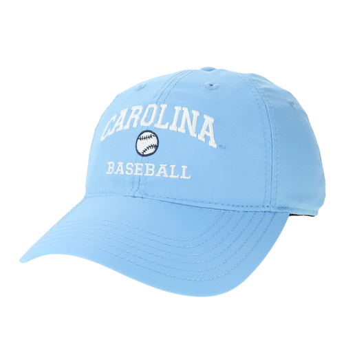 UNC Baseball Hat in Carolina Blue Dry Fit Adjustable - Main View - Legacy