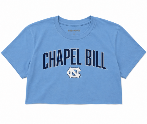 UNC Chapel Bill Cropped T-Shirt by Breaking T - Main View - Breaking T