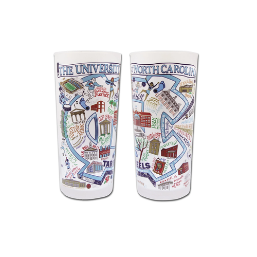 UNC Collegiate Shot Glass - Main View - catstudio