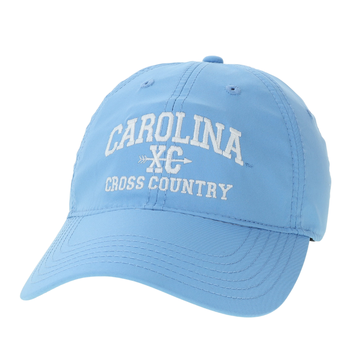 UNC Cross Country Hat in Carolina Blue Dry Fit Adjustable - Main View - Legacy