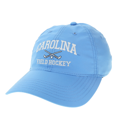 UNC Field Hockey Hat in Carolina Blue Dry Fit Adjustable - Main View - Legacy