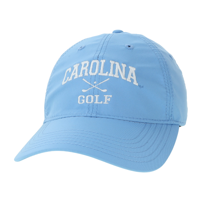 UNC Golf Hat in Carolina Blue Dry Fit Adjustable - Main View - Legacy