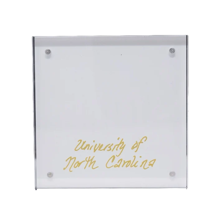 UNC Old Well Acrylic Block 4x4 - Lifestyle View - HAVE MERCY LLC