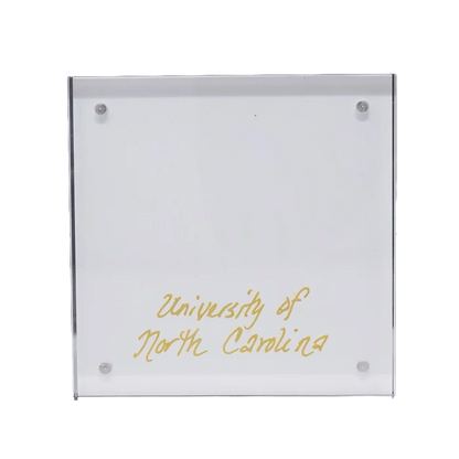 UNC Old Well Acrylic Block 4x4 - Lifestyle View - HAVE MERCY LLC