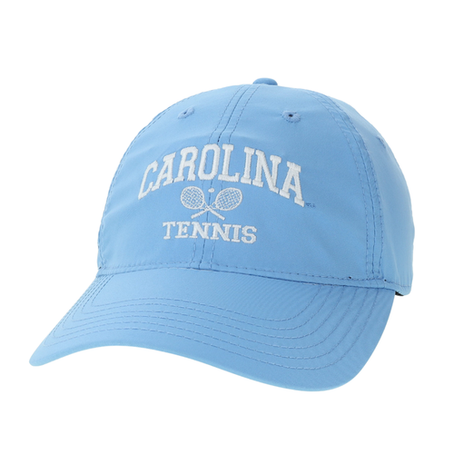 UNC Tennis Hat in Carolina Blue Dry Fit Adjustable - Main View - Legacy