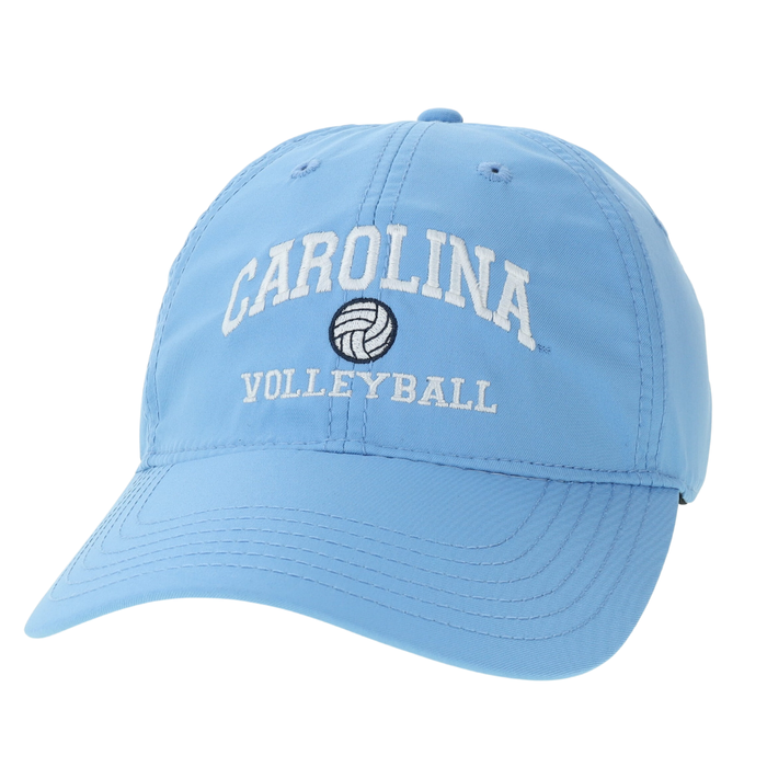 UNC Volleyball Hat in Carolina Blue Dry Fit Adjustable - Main View - Legacy