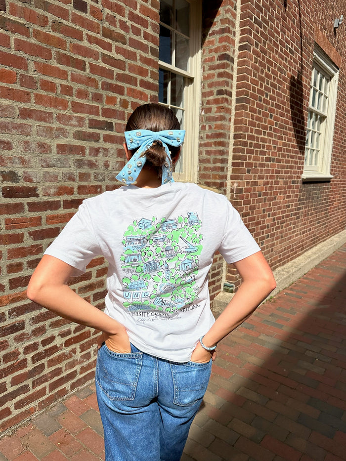 University of North Carolina at Chapel Hill Artwork T-Shirt by Cambron Farris - Detail View - League