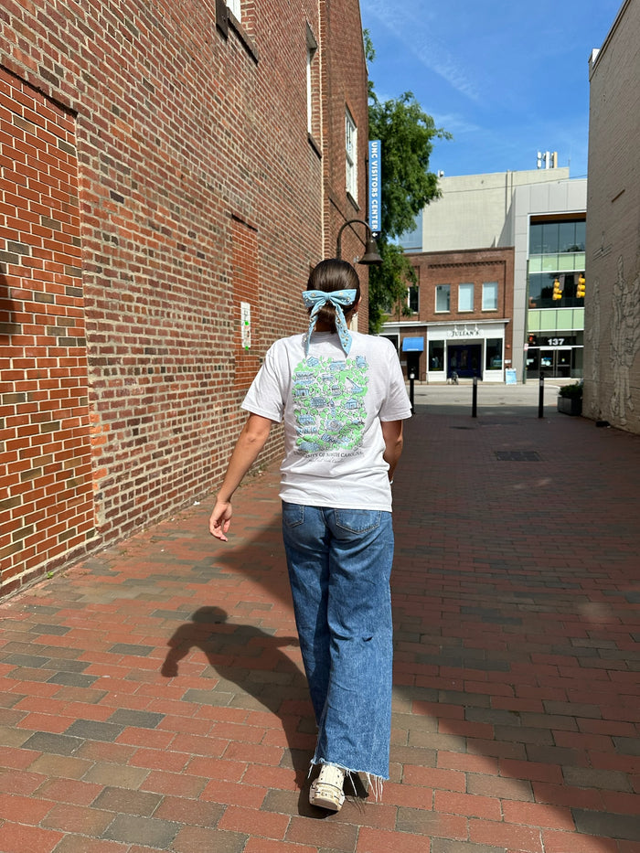 University of North Carolina at Chapel Hill Artwork T-Shirt by Cambron Farris - Lifestyle View - League