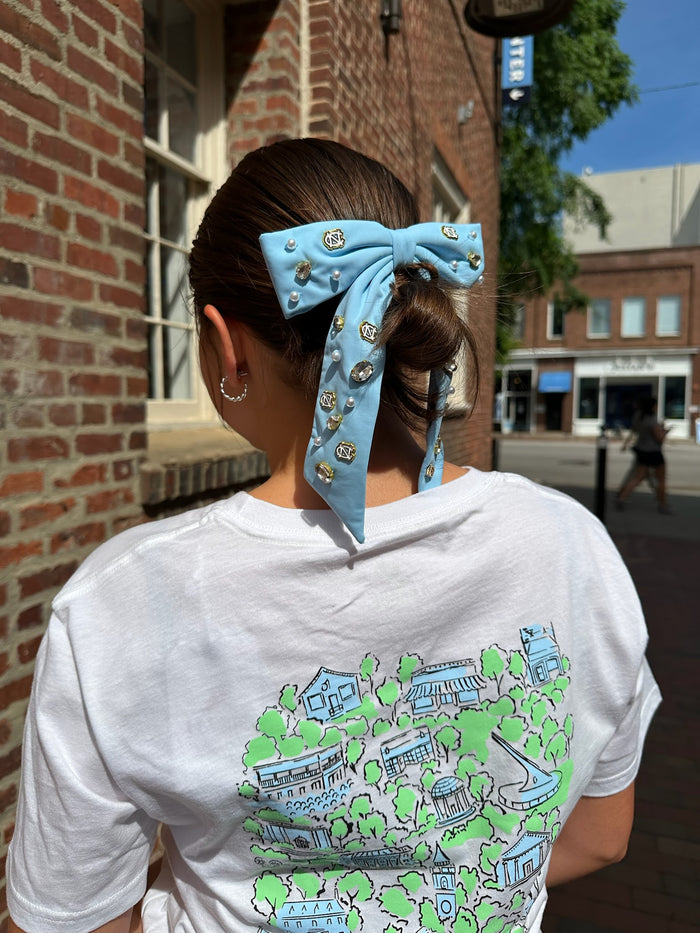 University of North Carolina at Chapel Hill Artwork T-Shirt by Cambron Farris - Side View - League