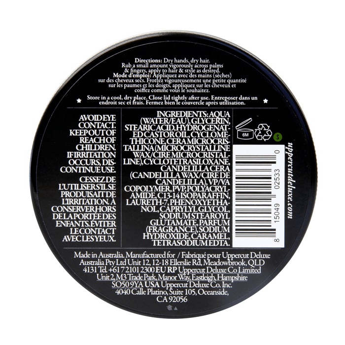 Uppercut Deluxe Matte Pomade 100g - Beauty Tribe
