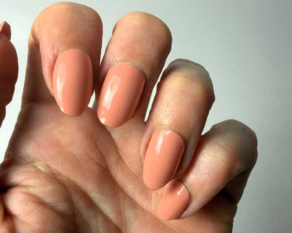 UV-Free Gel Nail Wraps – Cantaloupe
