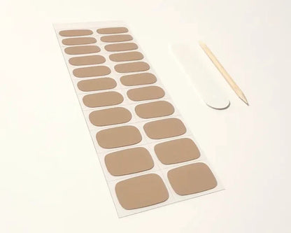 UV-Free Gel Nail Wraps – Gigi's Chocolate