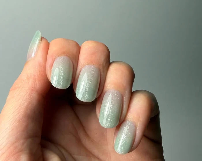 UV-Free Gel Nail Wraps – Sea Glass