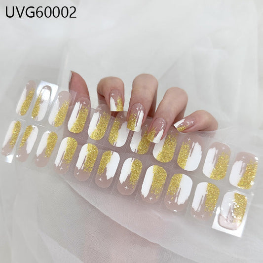 UV gel nail sticker semi-cured UVG60002