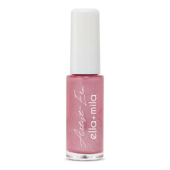 Venus Pink metallic pink nail art liner polish with fine brush – ella+mila Artist Era