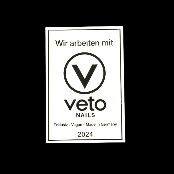 VETO AUFKLEBER A6