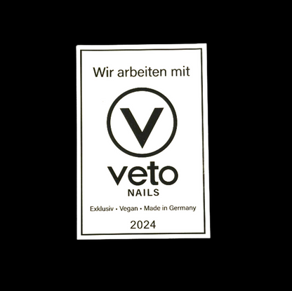VETO AUFKLEBER A6