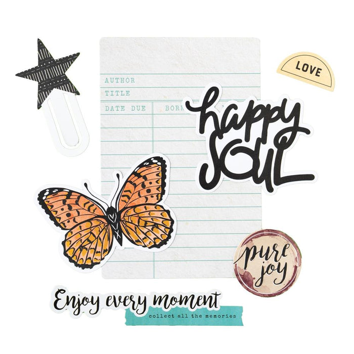 Vicki Boutin - Mixed Media Ephemera Cardstock Die-Cuts - Old Soul. Immerse yourself in the Vicki Boutin Mixed Media Collection, where creativity knows no bounds. Available at Embellish Away located in Bowmanville Ontario Canada.