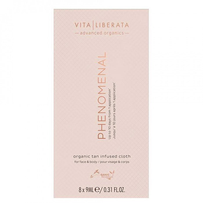 Vita Liberata pHenomenal organic tan cloths 8 Count