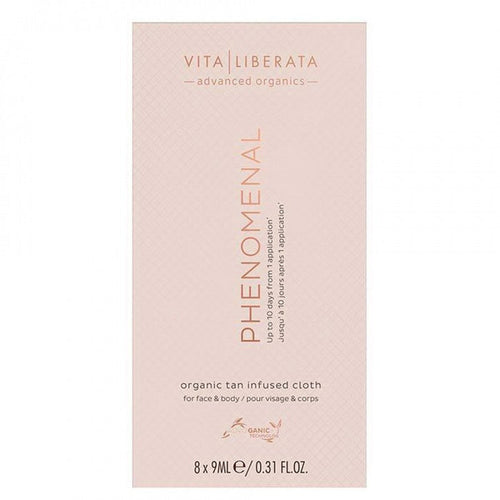 Vita Liberata pHenomenal organic tan cloths 8 Count