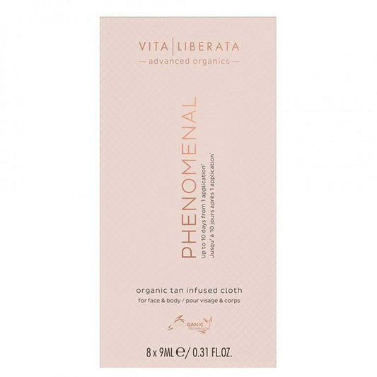 Vita Liberata pHenomenal organic tan cloths 8 Count