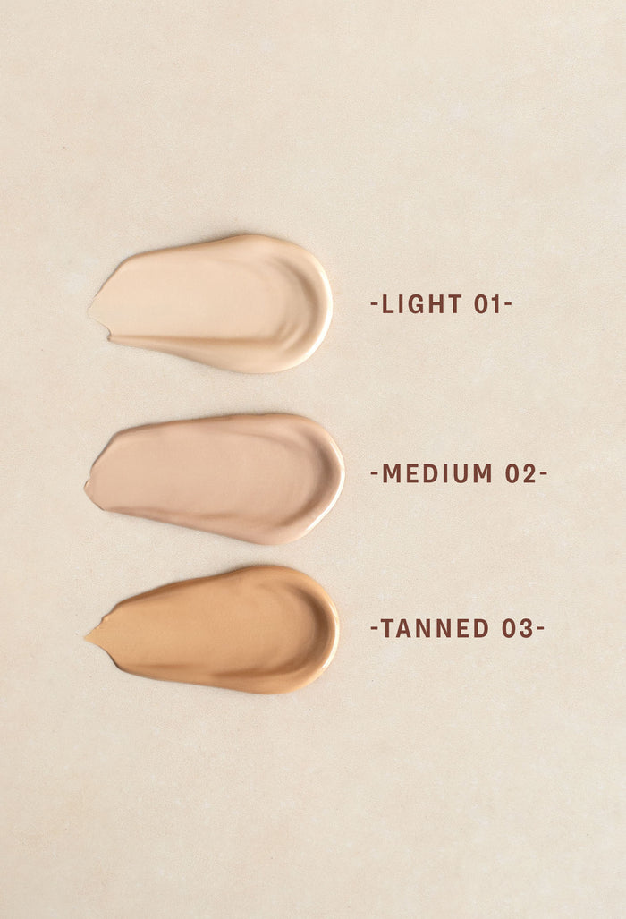 lavera Vitamin Skin Tint -Medium 02- in der Anwendung