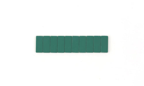 Blacking Volume 710 Replacement Erasers in forest green