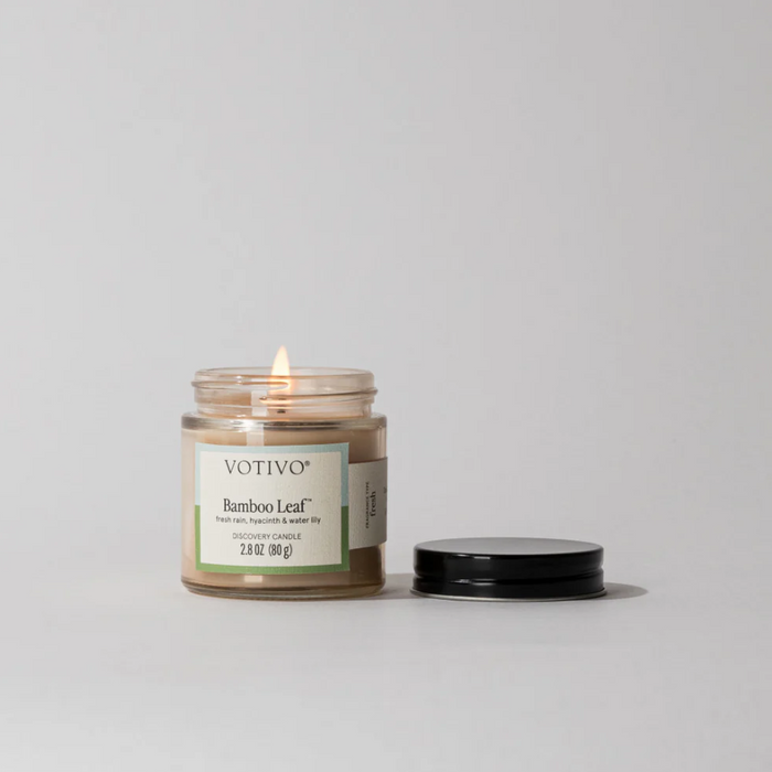 Votivo 2.8oz Candle Bamboo Leaf Jar Candles in at Wrapsody