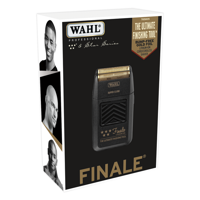 Wahl 5 Star Finale Super Close Shaver #8164 (Dual Voltage Charger) - Palms Fashion Inc.