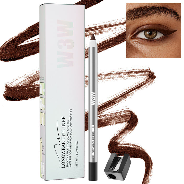 Waterproof 24H Gel Eyeliner Pencil – Longwear & Smudge-Resistant Eye Liner