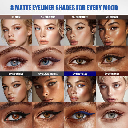 Waterproof 24H Gel Eyeliner Pencil – Longwear & Smudge-Resistant Eye Liner