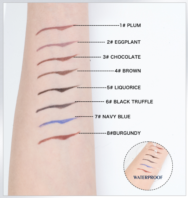 Waterproof 24H Gel Eyeliner Pencil – Longwear & Smudge-Resistant Eye Liner