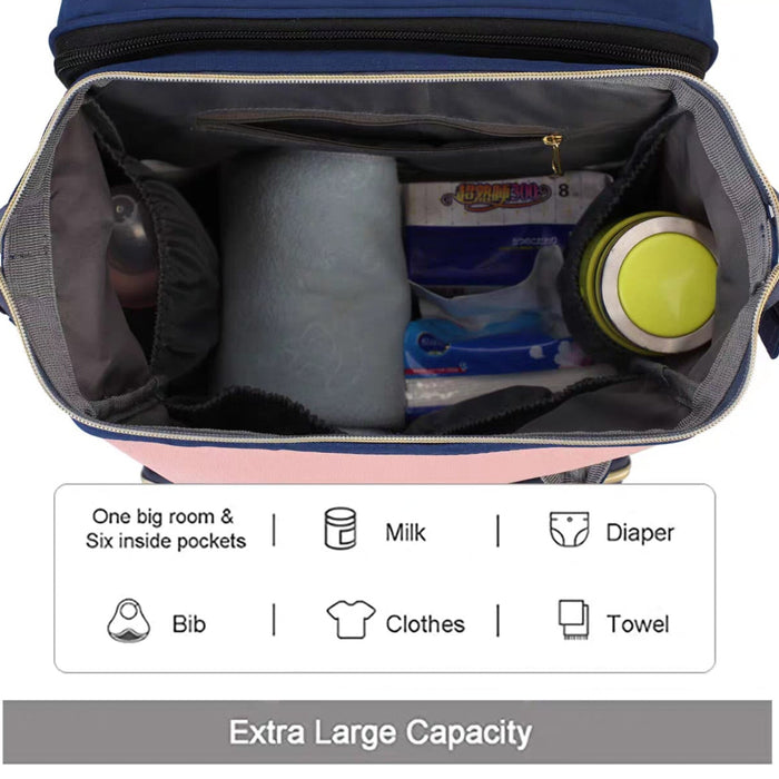 Waterproof Baby Bed & Bag - Grey - Love Queen