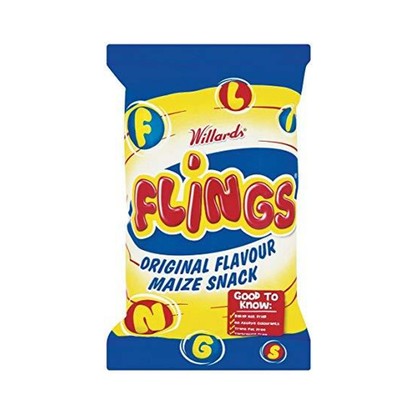 Willards Flings Original (150g) | Food, South African | USA's #1 Source for South African Foods - AubergineFoods.com