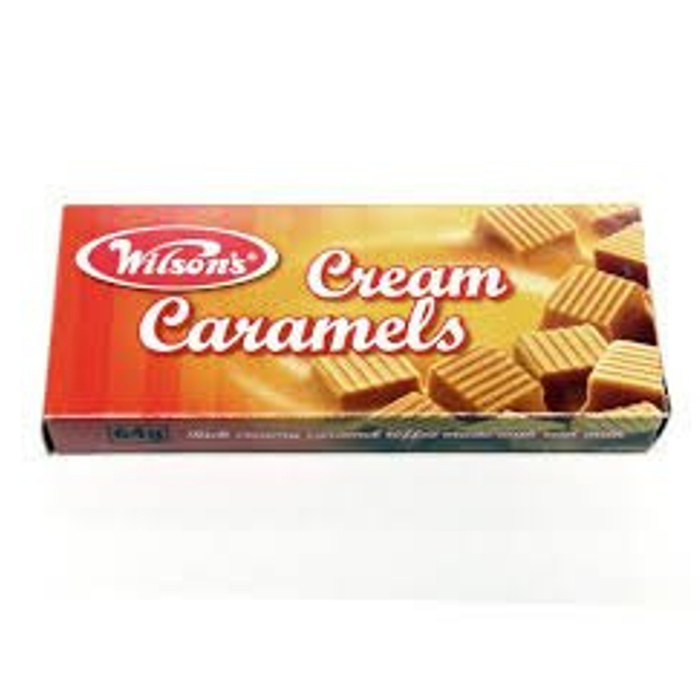 Wilsons Cream Caramels (64 g) from South Africa - AubergineFoods.com