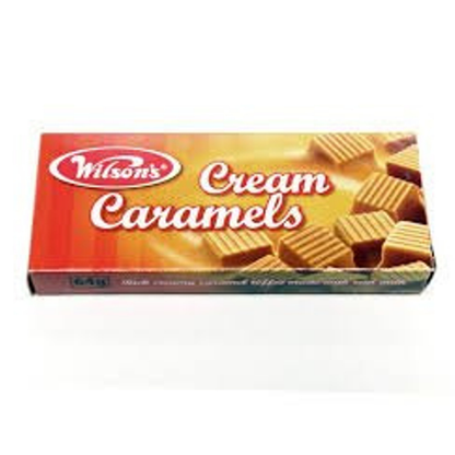 Wilsons Cream Caramels (64 g) from South Africa - AubergineFoods.com