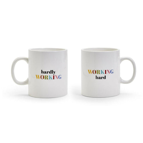 Working Hard, Hardly Working Gift Mug & Socks