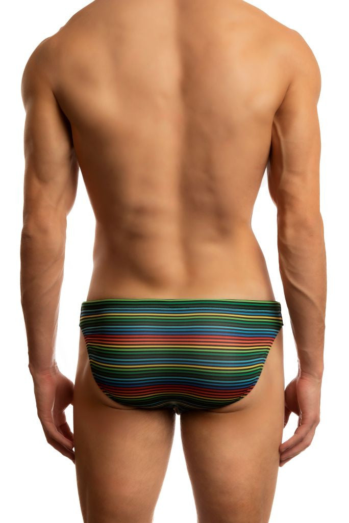 Jack Adams World Pride Low-Rise 1"Swimsuit - premium,  fashionable and fun swimsuits, swim briefs, swim trunks and swim bikinis