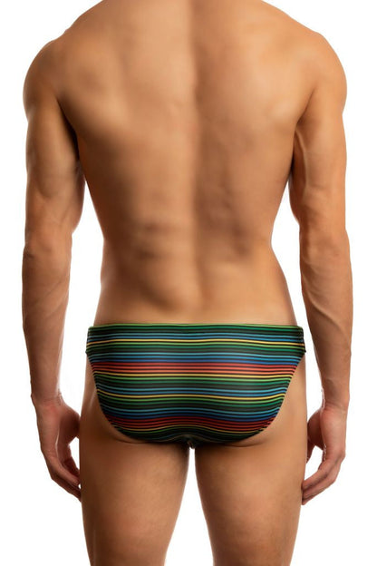 Jack Adams World Pride Low-Rise 1"Swimsuit - premium,  fashionable and fun swimsuits, swim briefs, swim trunks and swim bikinis