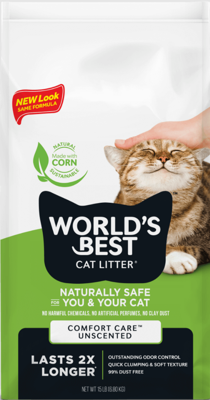 World's Best Cat Litter Comfort Care Unscented Formula