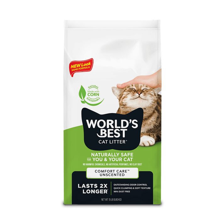 World's Best Cat Litter Comfort Care Unscented Formula