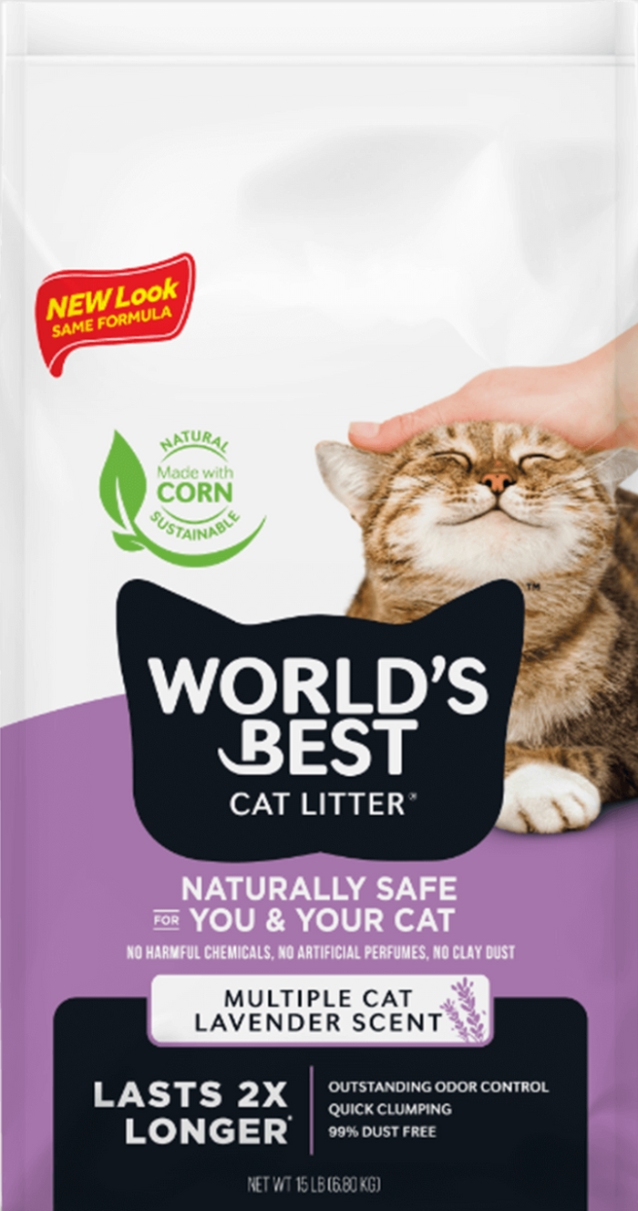 World's Best Cat Litter Lavender Scented Formula