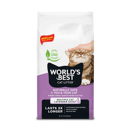 World's Best Cat Litter Lavender Scented Formula