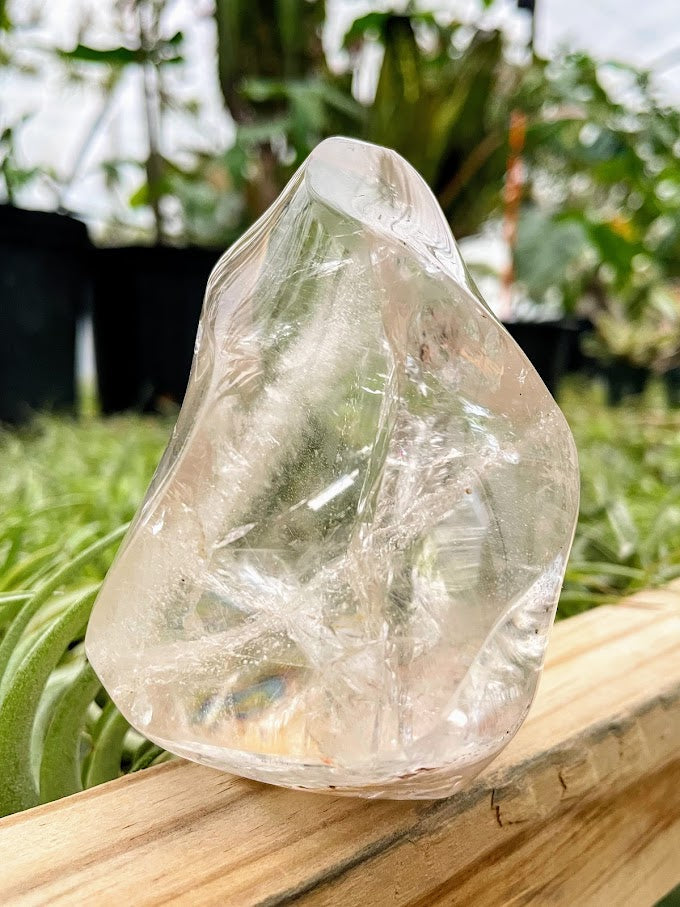 WYSIWYG- Clear Quartz Flame