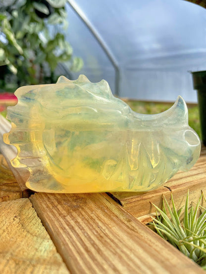 WYSIWYG- Opalite Dragon Head