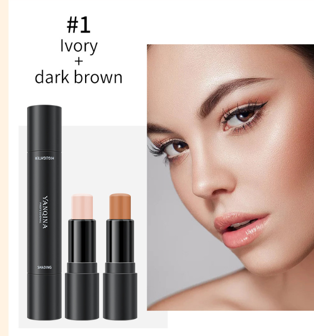 YANQINA Double-Ended Contour & Highlight Stick | Face & Body Sculpting