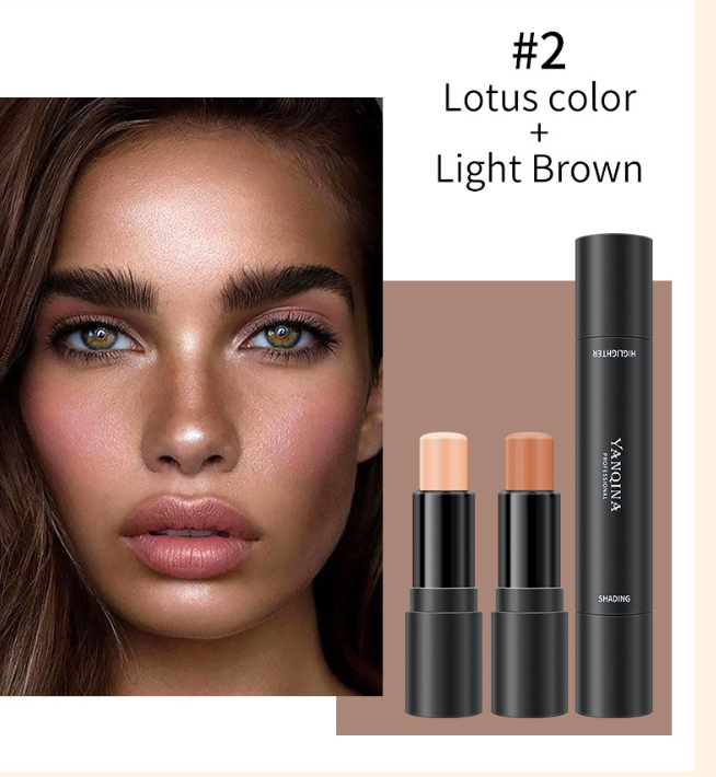 YANQINA Double-Ended Contour & Highlight Stick | Face & Body Sculpting
