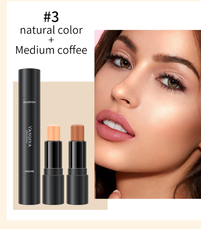 YANQINA Double-Ended Contour & Highlight Stick | Face & Body Sculpting