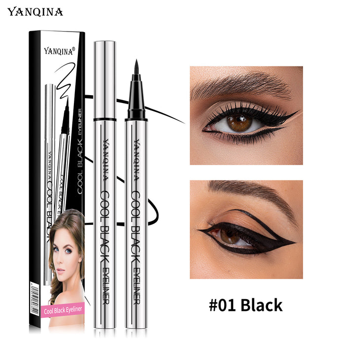 YANQINA Ultra-Fine Black Liquid Eyeliner – Waterproof, Quick-Dry & Smudge-Resistant