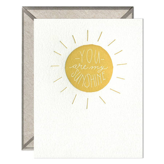 You Are My Sunshine Card